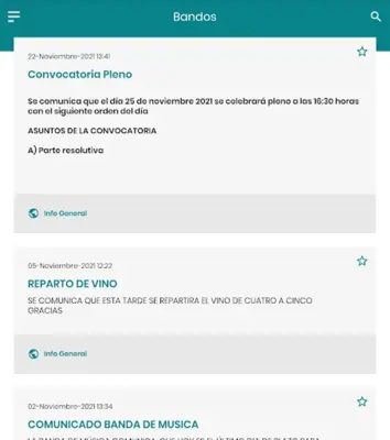 Aliaguilla Informa android App screenshot 1